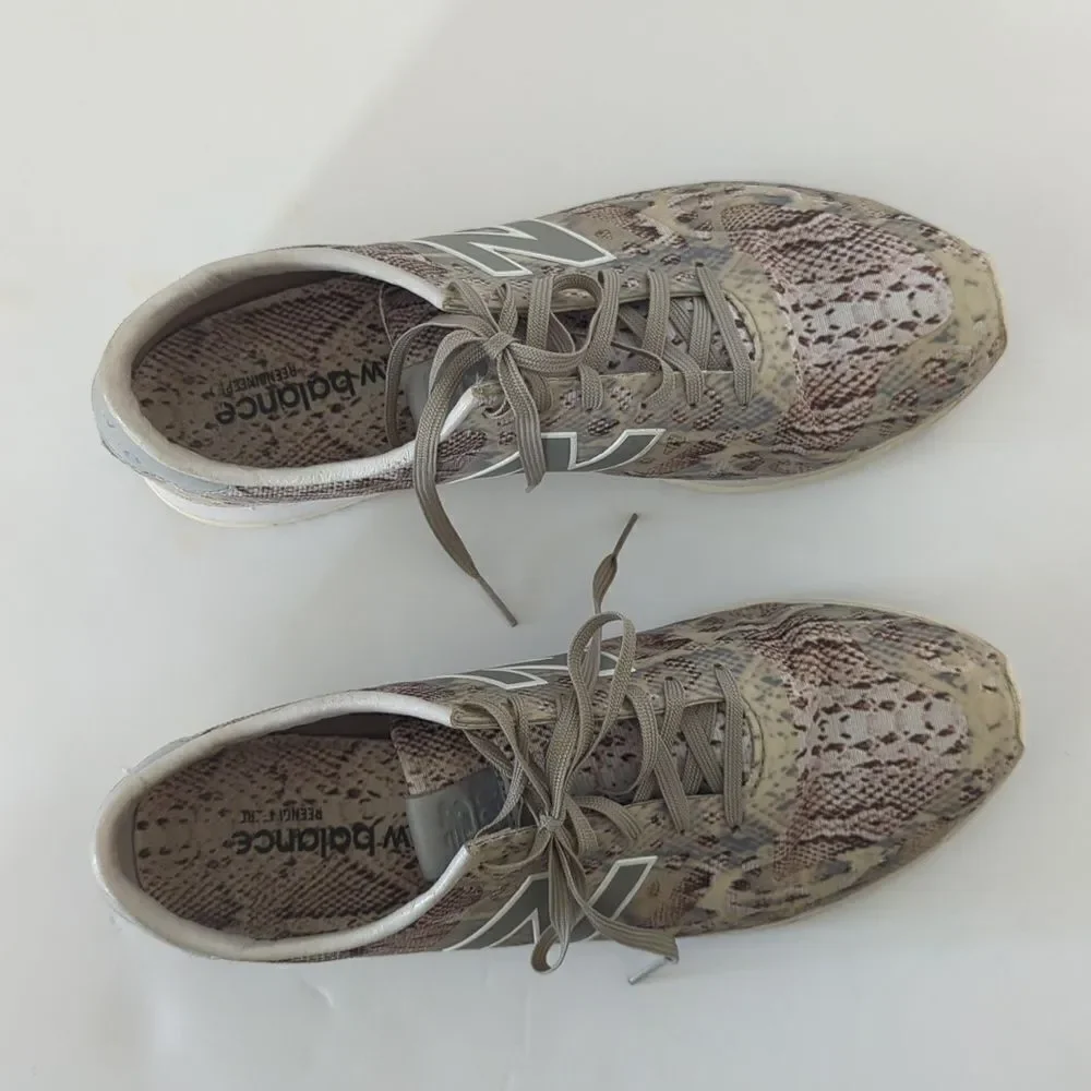 New Balance beige snake